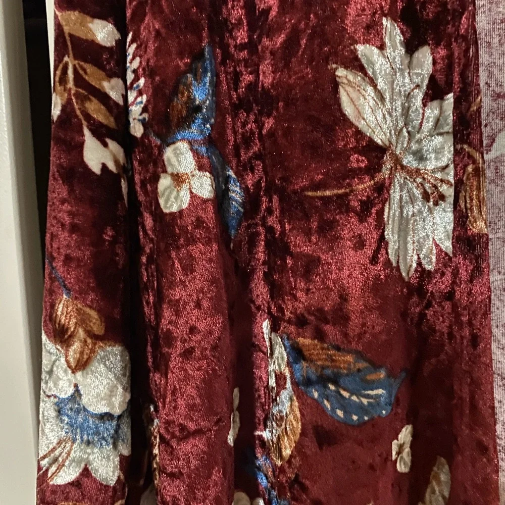 Acting Pro Velvet Cardigan SZ SM - Picture 3 of 5
